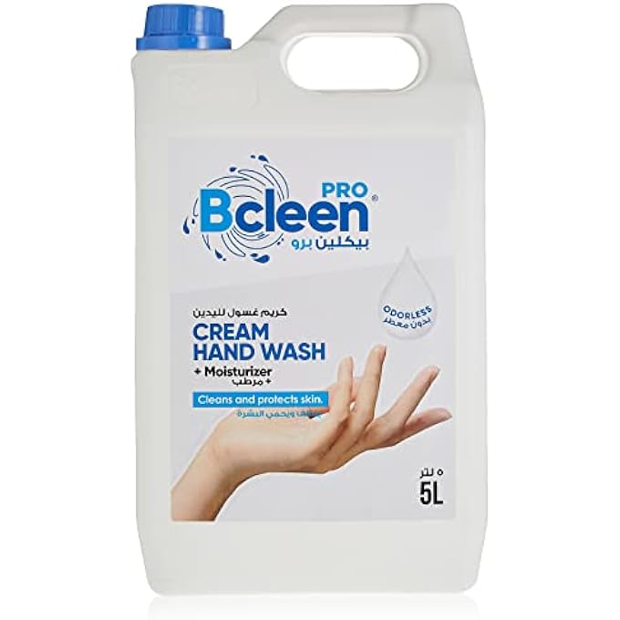 BCLEEN Ƒ غسول يدين كريمي مع مرطب عديم الرائحة 5000.0 ملليلتر - Image 1